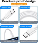 2 Pack Car Media Carplay Cable for iPhone 18/17/Duo(Fold)/Air/15/16 16e 15, Android Auto, Navigation Fast Charger & Data Cord for iPad,Samsung,Google Pixel, Moto, LG Phone USB A to USB Type C Charging 4