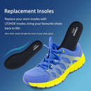 LTOHOE Memory Foam Insoles for Men, Replacement Comfort 6mm Black US 11 — 5