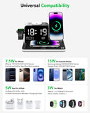 Acer Gadget 7-in-1 Wireless Charging Station Charger Stand for Multiple Devices for Apple - iPhone 17 16 15 14 13 12 Pro Max Apple Watch Airpods, Wireless iPhone Charger Station with Bluetooth TimeSyn photo 3