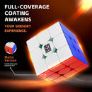 Moyu RS3M V5 SE SpeedCube 3x3 Cubo, Professional 3x3x3 rs3mv5 Magnetic Master Cube Stickerless Magic Cube, Puzzle Game for Speed Cuber, Gift for Adults and Children（Dual Adjustment Version — 2