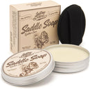 Fiebing's Yellow Saddle Soap for Leather (2 Pack, 3.5 oz Each) - Leather Cleaner & Conditioner to Soften, Protect & Restore Leathercraft - Leather Soap for Car Seat, Couch, Shoe, Purse, Boot, Bag — 8