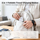 3 in 1 Wireless Charging Station for Apple,Foldable Magnetic Travel Charger photo 6