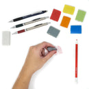 June Gold 18 Gray Kneaded Erasers, Moldable for Graphite, Charcoal & More | Medium — 2