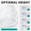 Heel Lifts for Uneven Legs, Adjustable Orthopedic Heel Lifts - Clear — 4