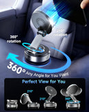 for MagSafe Car Mount Charger, 15W Fast Charging Magnetic Wireless Car Charger, Vacuum Magnetic Phone Holder [120LBS Ultra Suction Cup & 3000gf Magnet ] 780° Dashboard Car Bracket for iPhone & Android photo 3