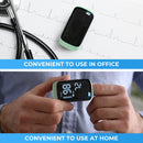 Finger Pulse Oximeter, Fingertip Blood Oxygen Saturation with Pulse Monitor Rechargeable, Accurate Spo2 Reading for Home, Outdoor Sports，Green — 5