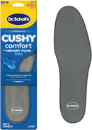 Dr. Scholl's® Cushy Comfort with Memory Foam Insoles, Full-Foot Responsive Cushioning, Relieves Pressure, Slim Design, Trim Inserts to Fit Shoes, Unisex, Men's Shoe Size 7-13 Women's 5-10, 1 Pair — 1