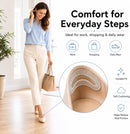 Stop Heel Slip & Blisters - Heel Grips Liner Cushions for Loose Shoes, Transparent Gel Self-Adhesive Heel Liners for Shoes Too Big Men Women, Shoe Filler to Improve Fit & Comfort, 2 Pairs (4 Pack) — 4