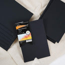 CONDA Black Canvas Panels 5x7 inch, Pack of 14, 100% Cotton Acid-Free, 8 oz Gesso-Primed, Art Boards for Oil & Acrylic Painting | 5"x7" — 6