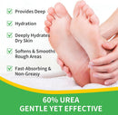 60% Urea Cream Stick plus 2% Salicylic Acid,Foot Callus Remover - Urea Cream 60% for Feet Cracked Skin, Dry Cracked Feet & Hands Moisturizer, Foot Care Balm 1.4oz — 3