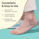 ZenToes U-Shaped Felt Callus Pads, Self-Stick Cushions, 24 Count 5