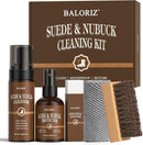 Suede & Nubuck Care Kit – 5-Piece Set Suede Cleaning Kit Protect & Restore Shoe, Boots, Uggs, Jackets, Handbag | Brown — 1
