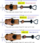 Shoe Stretcher,Wooden Shoe Tree, Shoe Width Stretcher. | red — 5