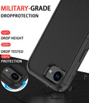 Diverbox for iPhone 16e Case & iPhone 17e Case [Compatible with MagSafe] [Shockproof] [Dropproof] [with Screen Protector ] Heavy Duty Protection Phone Cover (Black) — 3