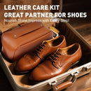 CHMI 16PCS Leather Shoe Polish Kit,Shoe Shine Kit with Black/Brown Shoe Polish,Shoe Bruhses for Leather Boot Care and Cleaning,Shoe Shine Gifts for Men — 7
