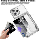 ACANDYA for iPhone 16 Pro Max Case Wallet Clear with Credit Card Holder — 3