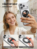 Lamicall Magnetic Phone Grip for MagSafe - Ultra Soft Finger Silicone Loop photo 2
