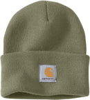 Carhartt Men's Iconic A18 Watch Cap Beanie - Dusty Olive — 1