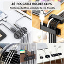 N NOROCME 192 PCS Cable Management Kit 4 Wire Organizer Sleeve photo 2