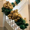 YMSZ Green and Gold Balloons Arch Kit, Green Balloons Birthday Decorations | Green & Gold — 5