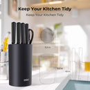 OOU Universal Knife Block Holder Without Knives, Round Kitchen Knife Holder, Detachable Knife Storage for Easy… — 5