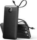 VRURC Portable Charger 4-Built-in-Cables 20000mAh Fast Charging Power Bank photo 1