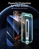 ESR 3 Pack for iPhone 16 Pro Screen Protector, FlawlessFit Tray photo 2