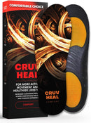 CRUVHEAL Puncture Resistant and Work Boot Insoles Set for Men and Women — 3