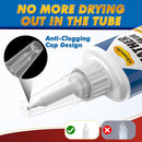 Leather Glue 1.23 oz, Ultra Strong Waterproof Flexible Clear Adhesive — 6