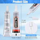B-7000 Glue Clear for Rhinestone Crafts, Jewelry and Bead Adhesive B7000 Semi Fluid High Viscosity Glues for Clothes… — 3