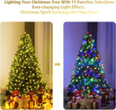 COSTWAY 5 FT Pre-lit Christmas Tree, Artificial Holiday Xmas Tree — 7