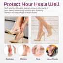 Heel Grips Pads for Loose Shoes - Welnove 6-Pair Heel Inserts for Back of Heel Protect, Heel Inserts for Blisters Pain, Rubbing, Prevent Slip, Fit Shoes, Boots, Sandals, High Heels, Men Women, Black - Black | 6-Pair — 3