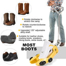 Boot Stretchers for Cowboy Boots Thick Wide Feet, Adjustable Men Women Shoe High Instep & Width Toe Box Expander | yellow — 6