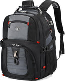 SHRRADOO Extra Large Travel Laptop Backpack for Men, Work College Backpacks | Grey | Travel Backpacks — 1
