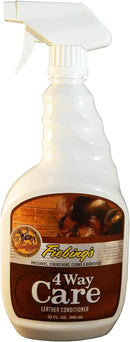 Fiebing's 4 Way Care Leather Conditioner 32oz spray for furniture, saddles, automobile upholstery, boots, shoes, handbags, etc — 1