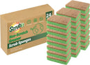 SCRUBIT 24 Pack Natural Sponges - Biodegradable Compostable Cellulose and Coconut Natural Sponges for Dishes, Eco… — 1