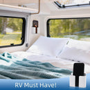 Wall Mount Phone Holder 2 Pcs White for RV,Boat,Camper Inside Accessories photo 3