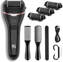 Electric Callus Remover for Feet with 3 Roller Heads 2 Speed Rechargeable Waterproof Foot File Perfect for Dead Hard Cracked Dry Skin — 1
