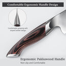 HOSHANHO 7 Inch Japanese Chef Knife, Ultra Sharp Kitchen Santoku Knives — 3