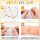 Paxcoo 12Pcs Magnetic Necklace Clasps and Closures, Locking Magnetic Jewelry Clasps, Magnetic Necklace Extender,… — 3