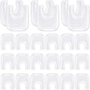 Funtery 20 Pcs Callus Pads for Feet, U Shaped Gel Foot Pads Waterproof 1