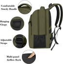 MATEIN Green 15.6 Inch Travel Laptop Backpack, Sturdy Computer Bag for Work | Dark Green — 2