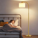 Tall Floor Lamp for Living Room,65'' Modern Standing Lamps with 9W LED Bulb,Elegant Floor Light with Fabric… — 4