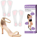 High Heel Inserts for Women - Kimihome 3/4 Length Invisible Gel Insoles Cushioning Inserts for Heels Sandals - Shock Absorption Shoe Pads,Relieve Foot Pressure & Pain,Large:Women's 7.5-10 - Pink — 1