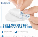 BloomLab Metatarsal Pads for Ball of Foot, 6 Pairs, 1/4" Thick, Trimmable 8