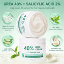 Urea Cream 40 Percent for Feet Maximum Strength,6 OZ Foot Cream for Dry Cracked Heels, Callus Care with 2% Salicylic Acid, Moisturizer for Hands Elbows Knees Rough Skin — 2