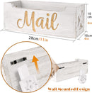 Wooden Mail Organizer Countertop — 3