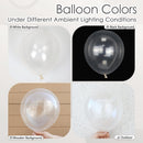Clear Balloons 12 inch, Transparent Latex 50pcs Party Balloons — 3