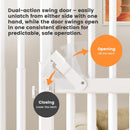 Extra Tall Cat Gate 51"-87" Height Adjustable Pressure Mounted 4 Extensions — 6