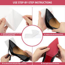 GADEBAO Shoe Sole Protector, 4 Pcs Self Adhesive Shoe Bottom Protector for High Heels, Silicone Anti Slip Shoe Grips on Bottom of Shoes, Non Slip Pads for Shoes (Medium, 6" by 4", Clear) — 7